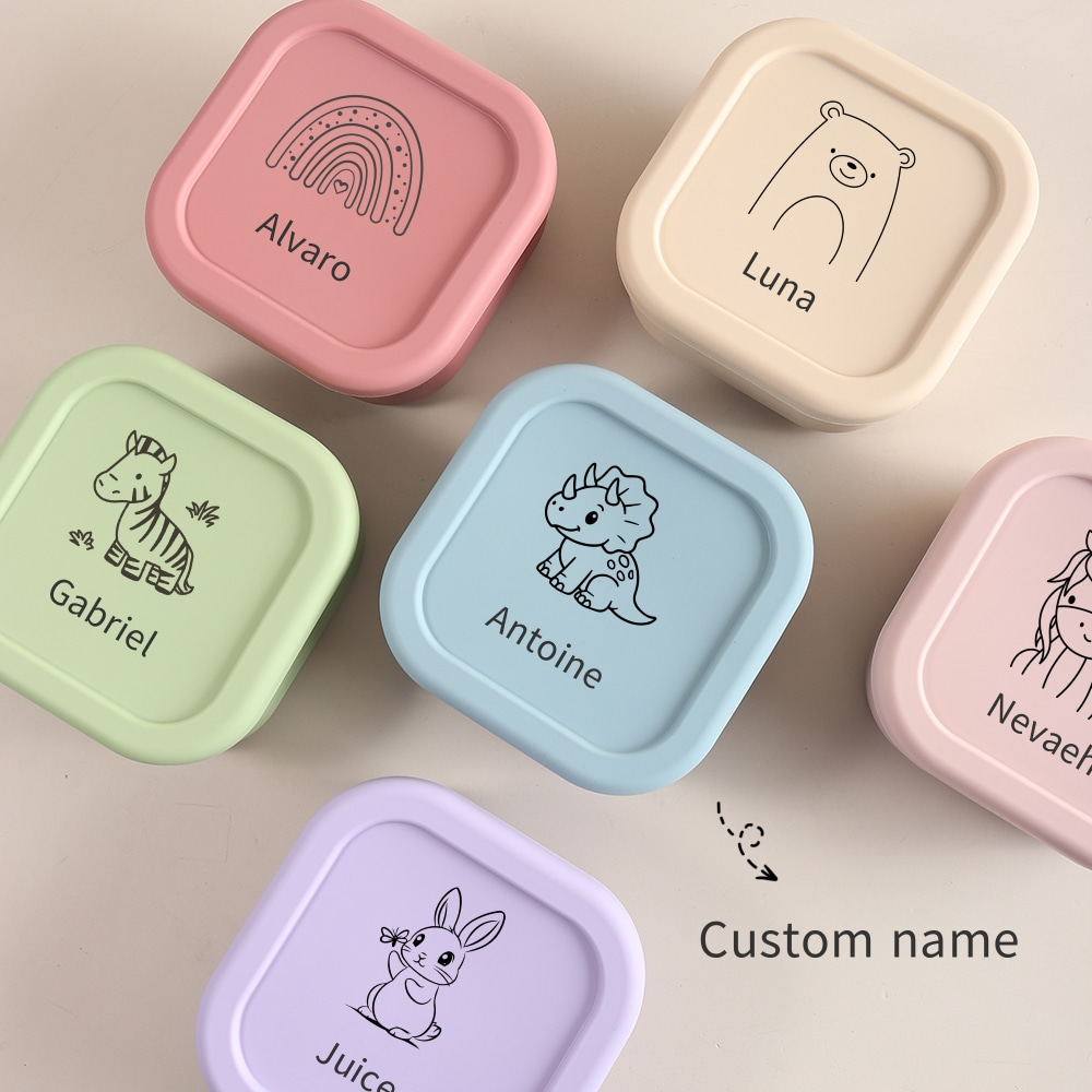 Custom Name or Pattern 1pc Foo - Baby Food Jars With Lids ulasan dan harga