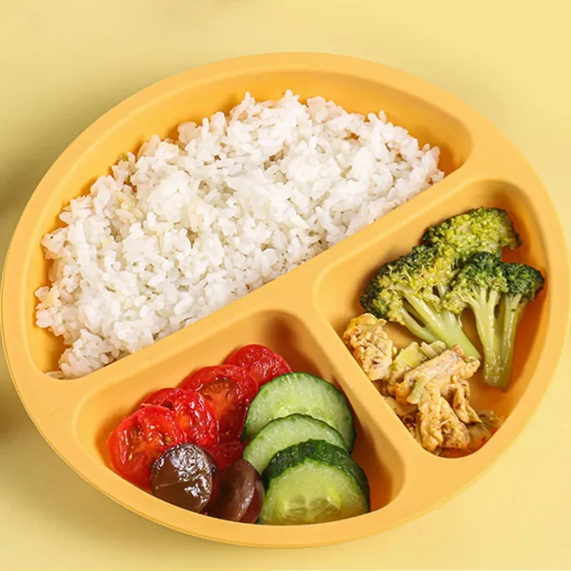 3Pcs Silicone Baby Feeding Set - Baby Food Jars With Lids ulasan dan harga